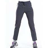 voordelige Bodems-Dames Wandelbroek Zomer Buiten Ademend Sneldrogend Rekken Lichtgewicht Broeken / Regenbroek / Overbroek Kleding Onderlichaam Trekkoord Zak met rits Elastische taille Zwart Paars Elastaan Jagen Vissen