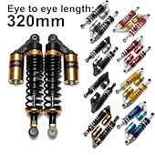 preiswerte Motorrad- &amp; Geländewagenteile-RFY Universal 320mm 12,5 Zoll Motorrad Stoßdämpfer hinten Federung für Honda / Yamaha / Suzuki / Kawasaki für Motorroller ATV Quad Dirt Bike