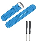 رخيصةأون عصابات ساعات Garmin-حزام إلى جارمين غارمين فوررنر 25 سيليكون إستبدال حزام متنفس عصابة الرياضة معصمه