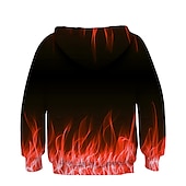 cheap Boy&#039;s 3D Vision &amp; Geometry-New Year Boys 3D Graphic 3D Hoodie &amp; Sweatshirt Long Sleeve 3D Print Active Kids