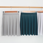 cheap Dance Basic-Breathable Ballet Activewear Skirts Solid Women&#039;s Training Performance High Nylon Womens&#039; Daily Skirts