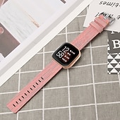 economico Cinturini per orologi Fitbit-Cinturino per orologio  per Fitbit Versa 2 / Versa Lite / Versa SE / Versa Tessuto Nylon Sostituzione Cinghia Chiusura in metallo Regolabili Traspirante Polsino