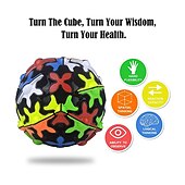 abordables Cubes Magiques-ensemble de cubes de vitesse qiyi, puzzles de sphères, jouet de casse-tête de boule magique, cube d&#039;engrenage tridimensionnel rotatif à 360 degrés, jouet de fidget de cube magique pour les festifs et