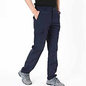 billiga Byxor och shorts-Herr Arbetsbyxor Vattentäta vandringsbyxor Sommar Utomhus Vattentät Ripstop Vindtät Andningsfunktion Byxa Militärbyxor Underdelar Svart Blå Bomull Fiske Camping Klättring M L XL XXL XXXL