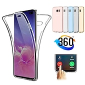 Недорогие Чехлы для Samsung-телефон Кейс для Назначение SSamsung Galaxy S24 S23 S22 S21 S20 Ultra Plus FE A54 A34 A14 A72 S10 Note 20 Ultra S9 А73 А53 A32 Чехол Кристально чистый Прозрачный Ультратонкий Полная защита тела