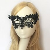 levne Maska-Bohyně / Sexy dáma Halloween rekvizity Dospělé Vánoce Dámské Černá Tactel / Krajka Cosplay příslušenství Plesová maškaráda Kostýmy / Maska na oči / Maska na oči
