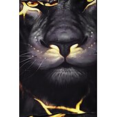 Недорогие Мальчиковые 3D Животные-Мальчики 3D Толстовка Длинный рукав 3D печать Весна Осень Зима Активный Классический Дети Дети (1-4 лет) 2-13 лет на открытом воздухе Повседневные