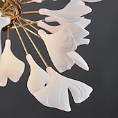cheap Unique Chandeliers-LED Pendant Light 60 cm Lantern Desgin Chandelier Copper Brass LED 220-240V