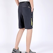 cheap Bottoms-Men&#039;s Convertible Zip Off Pants Hiking Pants Trousers Summer Outdoor Waterproof Breathable Quick Dry Stretchy Pants / Trousers Bottoms Elastic Waist Army Green Dark Grey Elastane Hunting Fishing