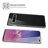 Недорогие Чехлы для Samsung-телефон Кейс для Назначение SSamsung Galaxy S24 S23 S22 S21 S20 Ultra Plus FE A54 A34 A14 A72 S10 Note 20 Ultra S9 А73 А53 A32 Чехол Кристально чистый Прозрачный Ультратонкий Полная защита тела