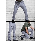 abordables Pantalons de Course &amp; Collants-Homme Ripstop Coupe Vent Militaire Noir Vert