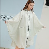 cheap Outdoor Jackets-Men&#039;s Women&#039;s Rain Poncho Hiking Raincoat Waterproof Hiking Jacket Summer Outdoor Waterproof Breathable Quick Dry Lightweight Jacket Poncho Top Fishing Climbing Army green (unisex) Matcha