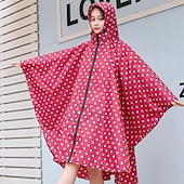 cheap Outdoor Jackets-Men&#039;s Women&#039;s Rain Poncho Hiking Raincoat Waterproof Hiking Jacket Summer Outdoor Waterproof Breathable Quick Dry Lightweight Jacket Poncho Top Fishing Climbing Army green (unisex) Matcha