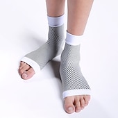 cheap Braces &amp; Supports-Plantar Fasciitis Socks Arch Ankle Support, 20-30 Mmhg Foot Compression Sleeves Eases Swelling, Heel Spurs, Improves Blood Circulation, Better Than Night Splint For Hiking, Runnning By (1 Pair)
