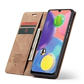 Недорогие Чехлы для Samsung-Чехол для телефона для Samsung Galaxy A54 A34 A14 A12 A52 A42 A72 A32 A51 Galaxy A41 Galaxy A71 A31 кошелек чехол с подставкой флип кошелек однотонный TPU PU кожа
