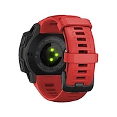 olcso Garmin óraszíjak-Óraszíj mert Garmin Instinct Crossover / Tide / Esports / Solar / Tactical, Instinct 2 Tactical / Surf / Solar, Instinct Szilikon Csere Szíj 22mm Légáteresztő Sportszíj Karszalag