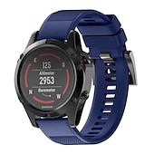 abordables Correas de reloj Garmin-Ver Banda para Garmin Enfoque S62 MARQ Descent G1 Aproximación S60 Fenix 7 Sapphire Solar / 6 Pro / 5 Plus Silicona Reemplazo Correa Ajuste rápido 22 mm Transpirable Correa Deportiva Pulsera