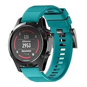 abordables Correas de reloj Garmin-Ver Banda para Garmin Enfoque S62 MARQ Descent G1 Aproximación S60 Fenix 7 Sapphire Solar / 6 Pro / 5 Plus Silicona Reemplazo Correa Ajuste rápido 22 mm Transpirable Correa Deportiva Pulsera