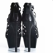 voordelige Platform Sandalen-dames stilettohakken met bandjes en platform – sexy open teen sandalen met hoge hak en veters