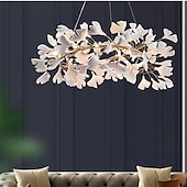 cheap Unique Chandeliers-LED Pendant Light 60 cm Lantern Desgin Chandelier Copper Brass LED 220-240V