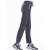 voordelige Bodems-Dames Wandelbroek Zomer Buiten Ademend Sneldrogend Rekken Lichtgewicht Broeken / Regenbroek / Overbroek Kleding Onderlichaam Trekkoord Zak met rits Elastische taille Zwart Paars Elastaan Jagen Vissen