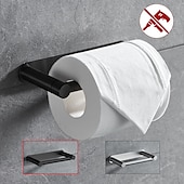 halpa Vessapaperitelineet-wc-paperiteline itseliimautuva rullapaperiteline ruostumatonta terästä oleva paperipyyhepidike harjattu ja maalattu