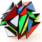 preiswerte Zauberwürfel-yongjun yj achse v2 neue version jingang v2 3x3 schwarzer magischer würfel 3x3x3 yj achse v2 würfel v2 geschwindigkeitswürfel puzzle