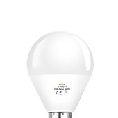 billige Globepærer med LED-10stk 6w led globe lyspære 600lm e14 g45 20 led perler smd 2835 60w halogen tilsvarende varm kald hvit 110-240v