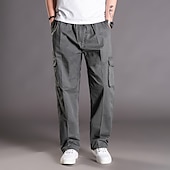 abordables Pantalones cargo-Hombre Pantalones de trabajo Pantalones cargo Pantalones para senderismo Verano Al aire libre Ripstop Secado rápido Multi bolsillo Transpirable Algodón Pantalones / Sobrepantalón Prendas de abajo