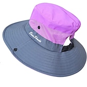 voordelige Outdoor Hoofddeksels-Hoed Voor heren Dames Zonnehoed Emmer hoed Wandelhoed draagbaar Ademend Sneldrogend voor Vissen Klimmen Strand Lapwerk Nylon Zomer