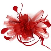 cheap Fascinators-Fascinators Headwear Headpiece Tulle Feathers Formal Business / Ceremony / Fall Wedding Kentucky Horse Race Ladies Day Vintage Elegant With Feather Bowknot Headpiece Headwear Race Day Dress