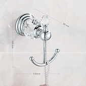 cheap Bathroom Accessory Set-Wall Mounted Silver Bathroom Hardware Towel Bar, Robe Hook, Towel Holder, Toilet Paper Holder, 304Stainless Steel - for Home and Hotel bathroom