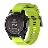 abordables Correas de reloj Garmin-Ver Banda para Garmin Enfoque S62 MARQ Descent G1 Aproximación S60 Fenix 7 Sapphire Solar / 6 Pro / 5 Plus Silicona Reemplazo Correa Ajuste rápido 22 mm Transpirable Correa Deportiva Pulsera
