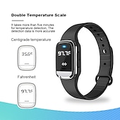 baratos Repelidores elétricos de mosquitos-Relógio Repelente de Mosquitos Inteligente 3 em 1 – Bracelete Ultrassônico com Pedômetro Função Inteligente Antimosquitos para Uso Interno e Externo