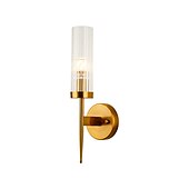 cheap Indoor Wall Lights-Lightinthebox LED Wall Light Matte Modern Nordic Gold Glass Wall Sconces Bedroom Dining Room Iron Wall Light 110-120V 220-240V