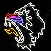 cheap Neon LED Lights-LED Neon Flex Strip Lights 6mm Narrow Neon Light 12V LED Strip Waterproof 5M Cutable DIY Led Neon Light Strip for Indoor Outdoor Home Decoration and DC12V Adapter and Touch Dimmer Switch Kit