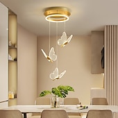 economico Luci Isola cucina-lampada a sospensione a led 35 cm lampada a sospensione a design singolo in acrilico stile nordico a led 110-240 v