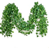 olcso USB-tápellátás-12db led lámpafüzér, 2,3 m-es levélfüzér karácsonyi esküvőre &amp;amp; party dekoráció