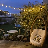 economico Plug in elettrico-globo luci della stringa 10m 100 led mini palla fata luce all&#039;aperto decorazione di cerimonia nuziale luci impermeabile per interni esterni camera da letto festa giardino albero di natale decor plug