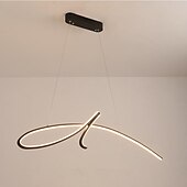 ieftine Lumini insulare-pandantiv cu LED lumina modernă a insulei include versiune reglabilă 95cm candelabru cu design unic, finisaje din aluminiu vopsite artistic 110-120v 220-240v