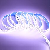 Недорогие Штекерные полосы света-светодиодная лента 2835 1200leds высокая яркость теплый белый натуральный белый гибкий светодиодный трос ленточная световая лампа 5 м постоянного тока 12 в