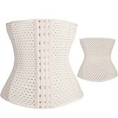 ieftine Corset pentru modelarea taliei-Antrenor de talie pentru femei, îmbrăcăminte modelată pentru controlul burticii, împingere în față, în apropierea biroului, yoga, alergare, sală de gimnastică, sport de dimensiuni mari, cârlig de