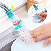 cheap Faucet Sprayer-360 Rotatable Bent Water Saving Tap Aerator Diffuser Faucet Nozzle Filter Water Filter Swivel Head Kitchen Faucet Bubbler