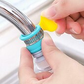 cheap Faucet Sprayer-360 Rotatable Bent Water Saving Tap Aerator Diffuser Faucet Nozzle Filter Water Filter Swivel Head Kitchen Faucet Bubbler