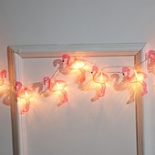 levne USB String světla-3m 1,5m flamingo string lights bateriový nebo usb provoz pohádkový string světla svatba dovolená dětský pokoj domácí dekorace