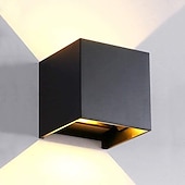 economico applique da esterno-applique da parete per esterni a led angolo del fascio regolabile 10w su e giù luce applique da parete per esterni impermeabile a led grigio lampada da parete nera led ip65 impermeabile 1050lm