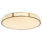 economico Supporti da incasso e semi incasso-plafoniera led 30/40/50 cm forme geometriche luci da incasso rame metallo geometrico ottone led moderno semplice stile nordico 220-240v