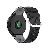 זול רצועות שעונים של Garmin-צפו בנד ל גרמין Approach S2 / S4 סיליקוןריצה תַחֲלִיף רצועה נושם רצועת ספורט אבזם קלאסי צמיד