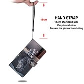 ieftine Carcase iPhone-Carcasă pentru telefon pentru iPhone 16e iPhone 16 iPhone 15 Pro Max Plus iPhone 14 13 12 11 Pro Max Mini SE X XR XS Max 8 7 Plus Carcasă portofel flip cu suport holder cartoon TPU PU piele