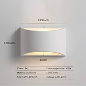 cheap Indoor Wall Lights-Lightinthebox LED Wall Lights G9 9W Floor Lamps Modern Wall Lamps for Living Room Bedroom Hallway Home Room Decorations Aluminum Material 220-240/ 110-120V
